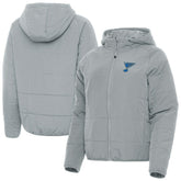 St. Louis Blues Antigua Women's Raglan Universe Full-Zip Hooded Jacket