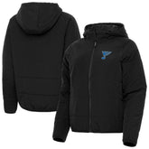 St. Louis Blues Antigua Women's Raglan Universe Full-Zip Hooded Jacket