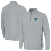 St. Louis Blues Antigua Perilous Quarter-Zip Sweatshirt