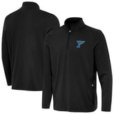 St. Louis Blues Antigua Perilous Quarter-Zip Sweatshirt