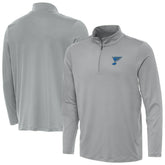 St. Louis Blues Antigua Reprocess Quarter-Zip Pullover