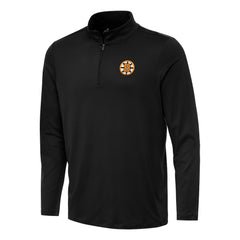 Boston Bruins Antigua Reprocess Quarter-Zip Pullover