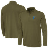 St. Louis Blues Antigua Reprocess Quarter-Zip Pullover