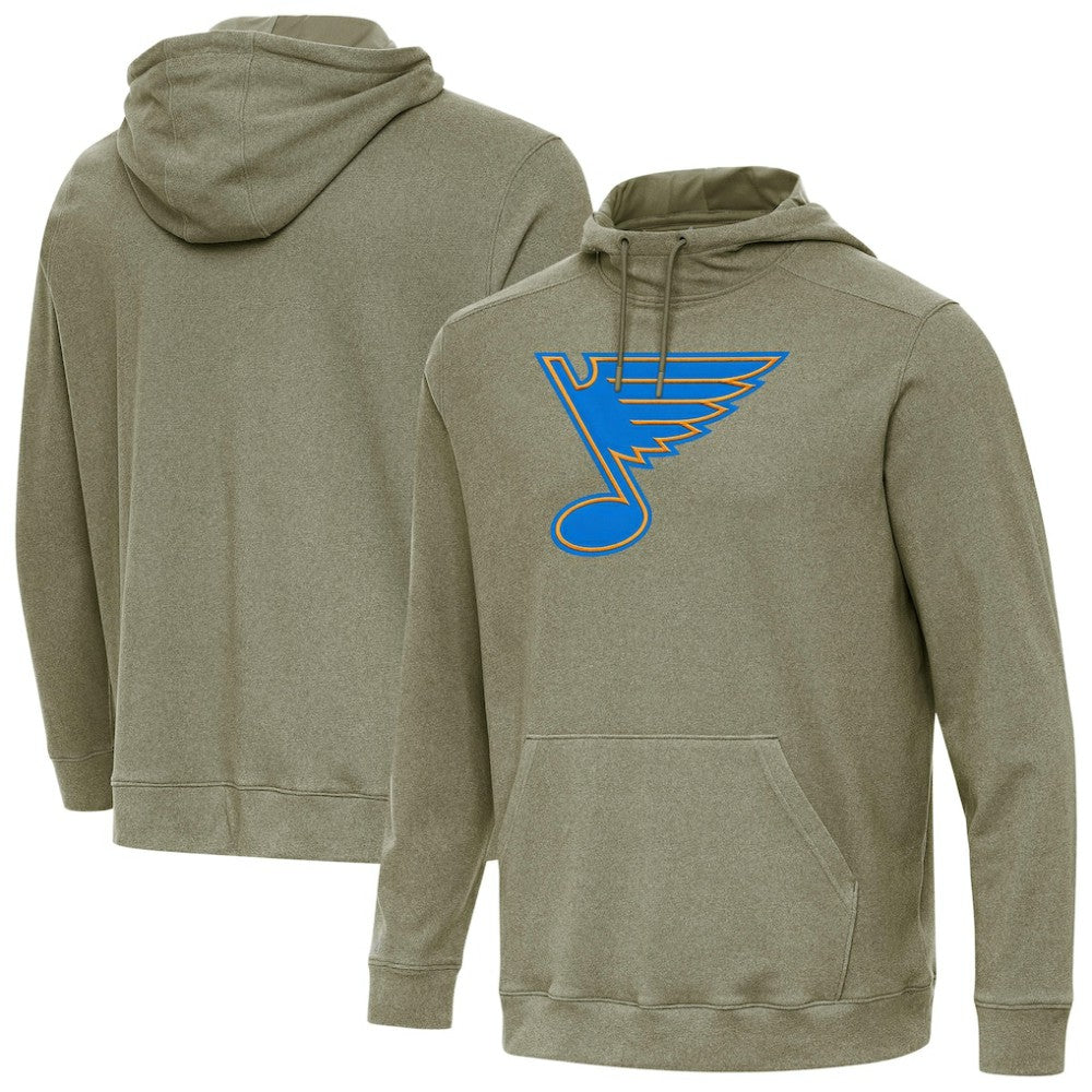 St. Louis Blues Antigua Cloud Pullover Hoodie