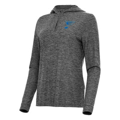 St. Louis Blues Antigua Women's Daybreak Quarter-Zip Hoodie