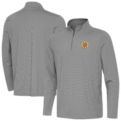 Boston Bruins Antigua Twine Quarter-Zip Pullover