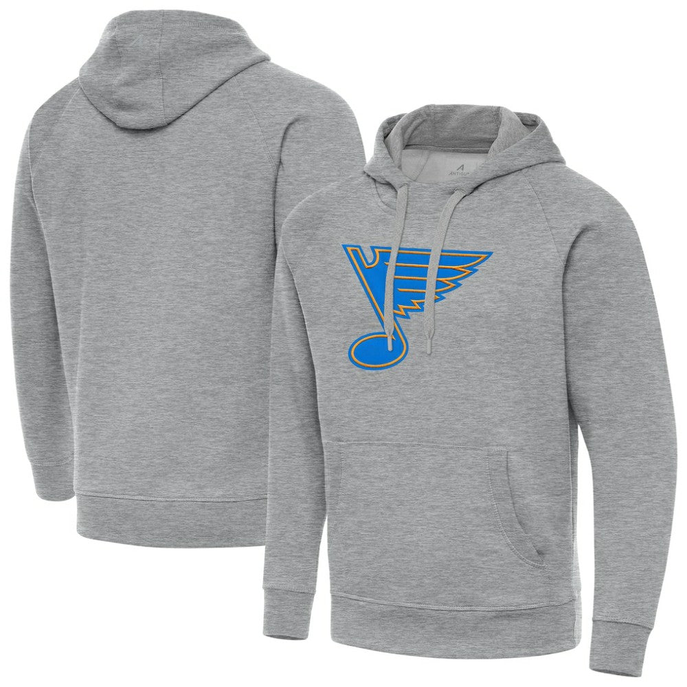 St. Louis Blues Antigua Victory Tall Pullover Hoodie