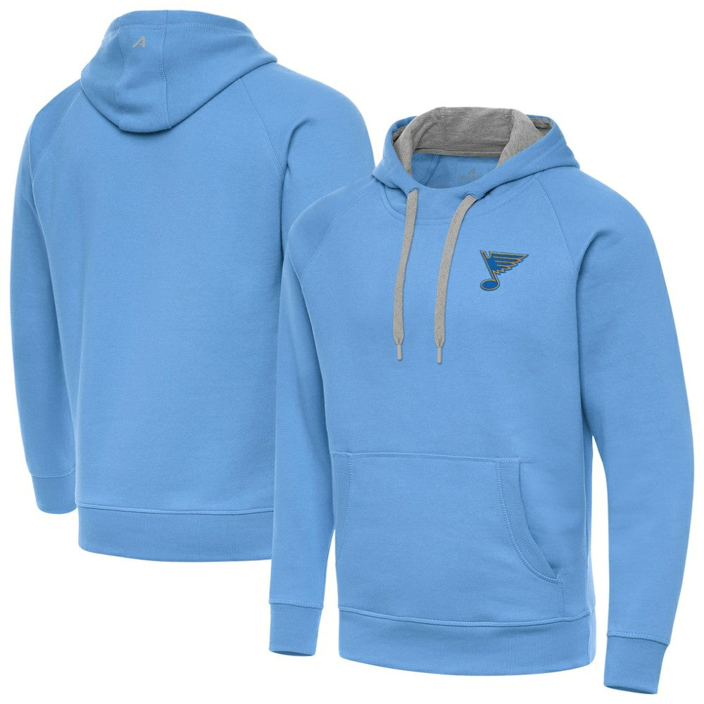 St. Louis Blues Antigua Victory Pullover Hoodie
