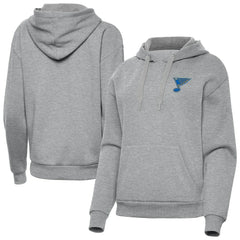 St. Louis Blues Antigua Women's Victory Pullover Hoodie