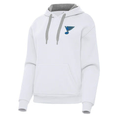 St. Louis Blues Antigua Women's Victory Pullover Hoodie