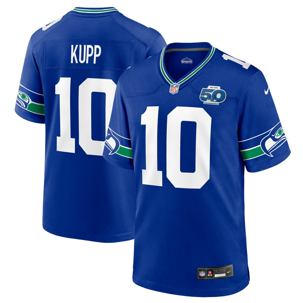 NFL Seattle Seahawks Cooper Kupp Alternate 50th Season Game Jersey
