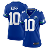 NFL Seattle Seahawks Cooper Kupp Women's Alternate 50th Season Game Jersey