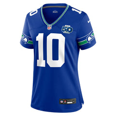 NFL Seattle Seahawks Cooper Kupp Women's Alternate 50th Season Game Jersey