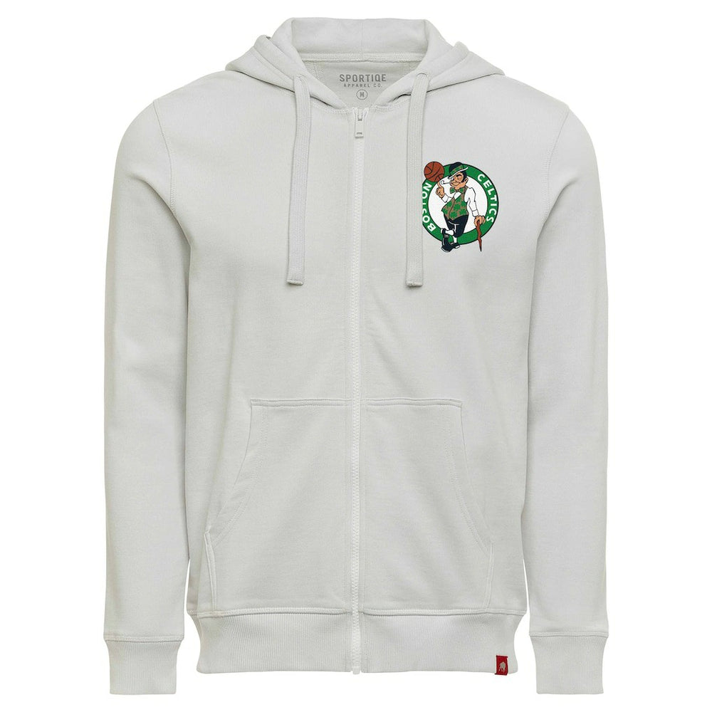 Boston Celtics Sportiqe Buxton Premium Full-Zip Hoodie - Gray online