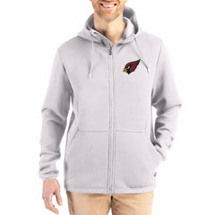 NFL Arizona Cardinals Cutter & Buck Roam Epic Comfort Recycled Full-Zip Hoodie Jacket