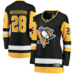 Parker Wotherspoon Pittsburgh Penguins Fanatics Women's Home Breakaway Jersey