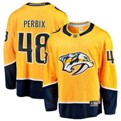 Nick Perbix Nashville Predators Fanatics Home Breakaway Jersey