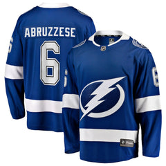 Nick Abruzzese Tampa Bay Lightning Fanatics Home Breakaway Jersey