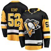 Philip Kemp Pittsburgh Penguins Fanatics Home Breakaway Jersey