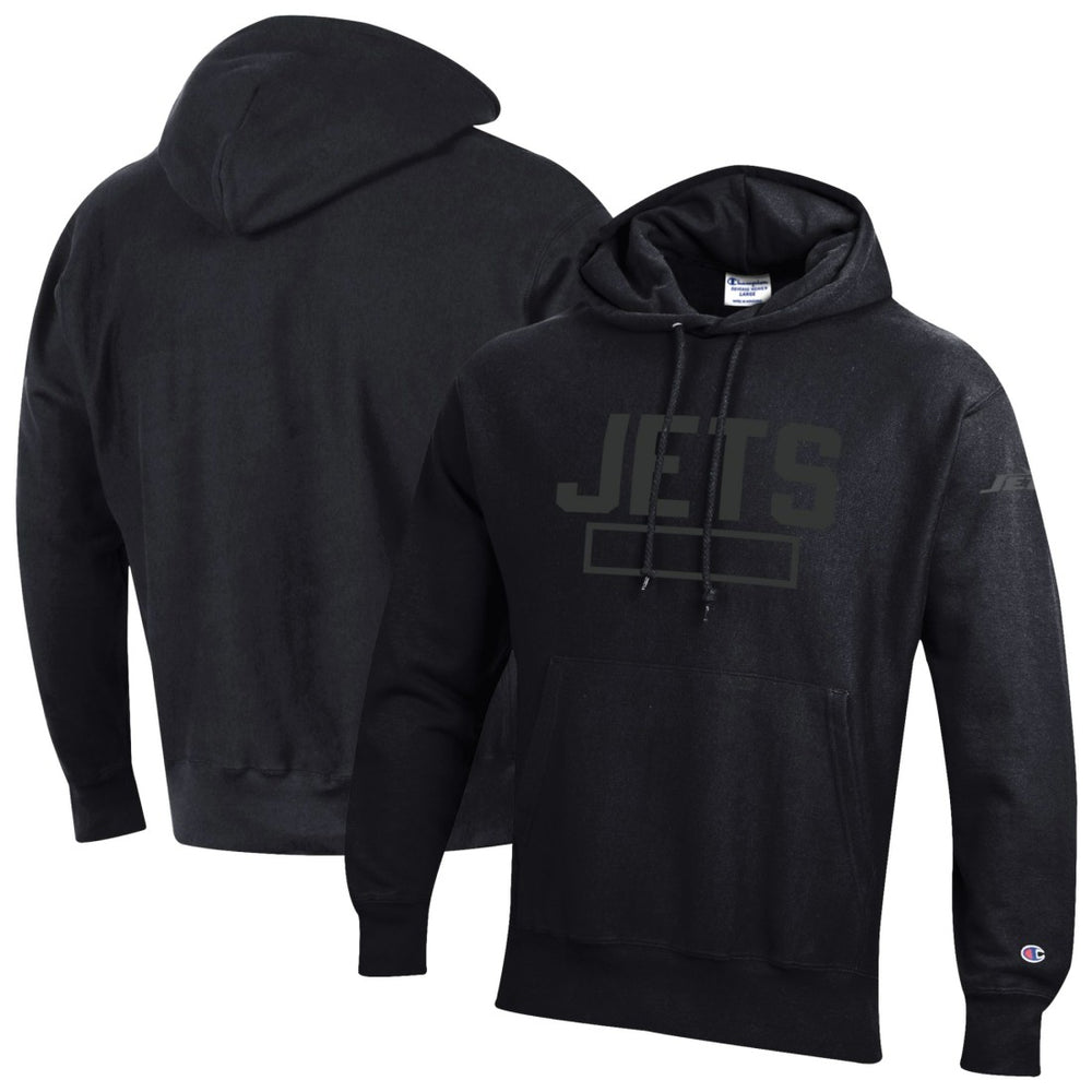 NFL New York Jets Tonal Reverse Weave Fleece Hoodie