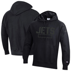 NFL New York Jets Tonal Reverse Weave Fleece Hoodie
