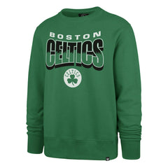 Boston Celtics '47 Unisex Brush By Headline Crewneck Sweatshirt - Kelly Green | 47 brand for sale