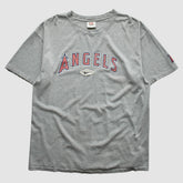 Los Angeles Angels 2000s T-Shirt - Gray Vintage | Nike