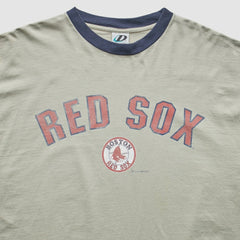 Boston Red Sox Dynasty 2002 T-Shirt - Beige Vintage