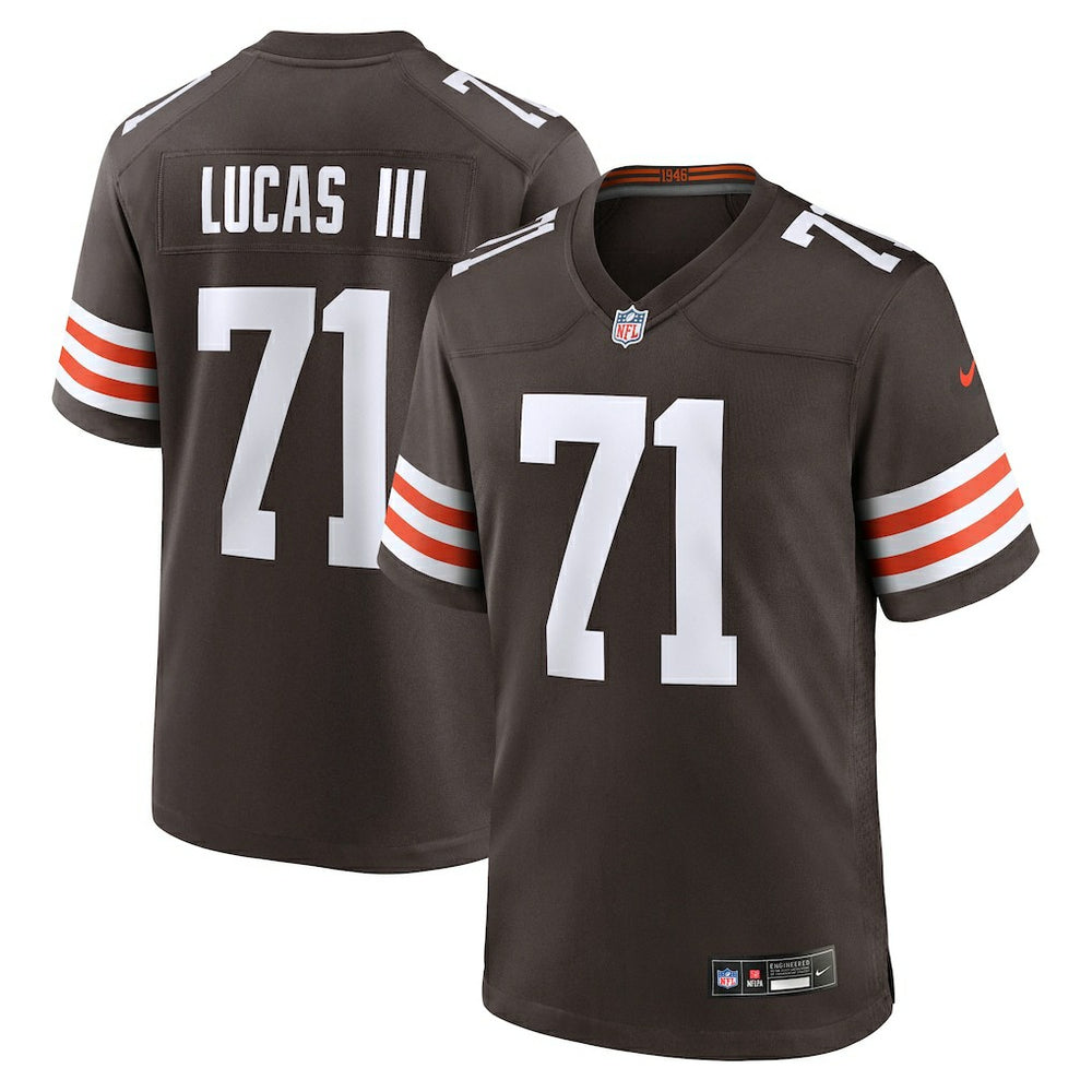 NFL Cleveland Browns Cornelius Lucas Team Game Jersey