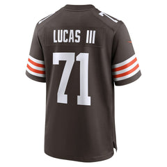 NFL Cleveland Browns Cornelius Lucas Team Game Jersey