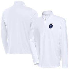 France National Team Antigua Statement Quarter-Zip Pullover / Soccer Hot sale