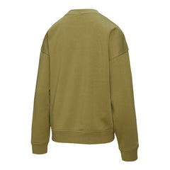 San Diego Padres Women's Oversized Crewneck Sweatshirt - Olive | Mitchell & Ness