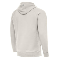 Indiana Pacers Antigua Big Logo Victory Pullover Hoodie - Cream cheap