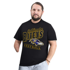 NFL Baltimore Ravens G-III Sports by Carl Banks Adaptive Headliner Graphic T-Shirt