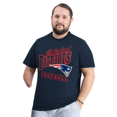NFL New England Patriots G-III Sports by Carl Banks Adaptive Headliner Graphic T-Shirt