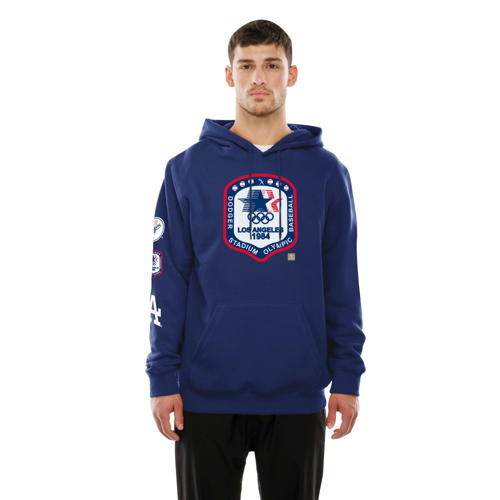 Los Angeles Dodgers x The Heritage Collection LA84 Summer Olympics Hoodie - Royal | New Era
