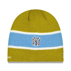 New York Yankees x thisisneverthat Stripe Knit Hat - Green/Blue | New Era