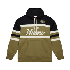 NFL San Francisco 49ers Vintage Logo Head Coach Hoodie