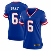 NFL New York Giants Jaxson Dart Women's Alternate 2 Classic Game Jersey