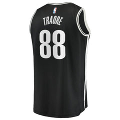 Nolan Traoré Brooklyn Nets Fast Break Replica Jersey - Black - Icon Edition | Fanatics for sale