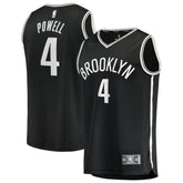 Drake Powell Brooklyn Nets Youth Fast Break Replica Jersey - Black - Icon Edition | Fanatics cheap