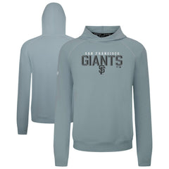 San Francisco Giants Levelwear Mandate Carve Tri-Blend Hoodie - Gray