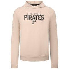 Pittsburgh Pirates Levelwear Mandate Carve Tri-Blend Hoodie - Khaki