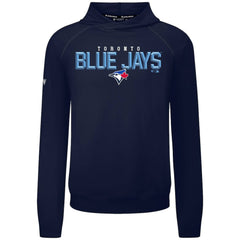 Toronto Blue Jays Levelwear Mandate Carve Tri-Blend Hoodie - Navy
