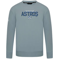 Houston Astros Levelwear Mandate Carve Tri-Blend Sweatshirt - Gray