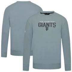San Francisco Giants Levelwear Mandate Carve Tri-Blend Sweatshirt - Gray