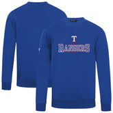 Texas Rangers Levelwear Zane Journey Sweatshirt - Royal