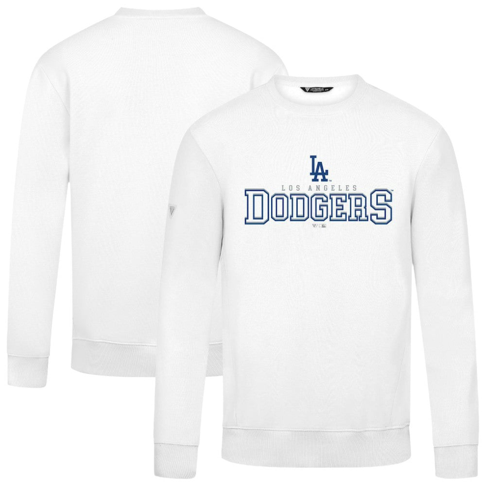 Los Angeles Dodgers Levelwear Zane Journey Sweatshirt - White