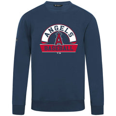 Los Angeles Angels Levelwear Zane Banner Arch Sweatshirt - Navy