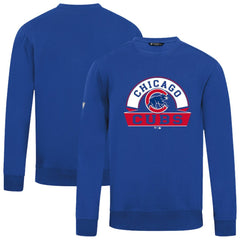 Chicago Cubs Levelwear Zane Banner Arch Sweatshirt - Royal